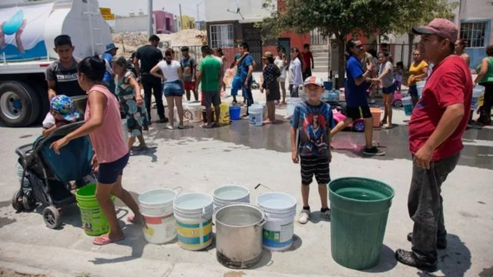 Calor de 40º sem água: a seca extrema que castiga milhões no México