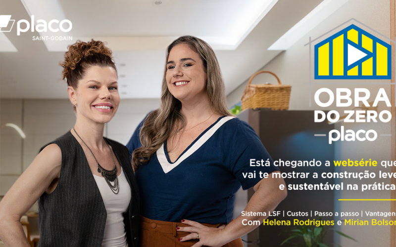 Nova websérie da Placo destaca inovações em construção a seco
