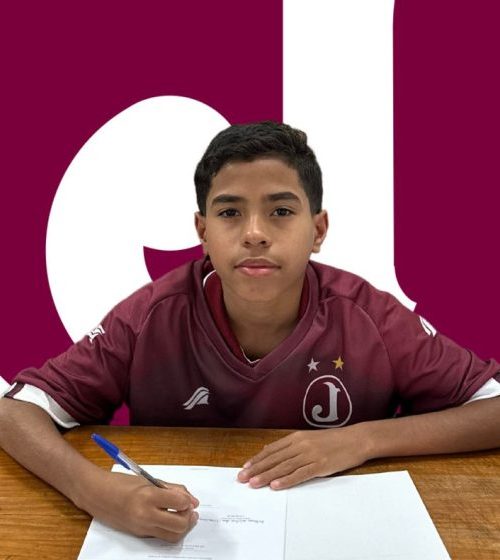 Arthur Sena é o novo reforço do sub-13 do Juventus da capital