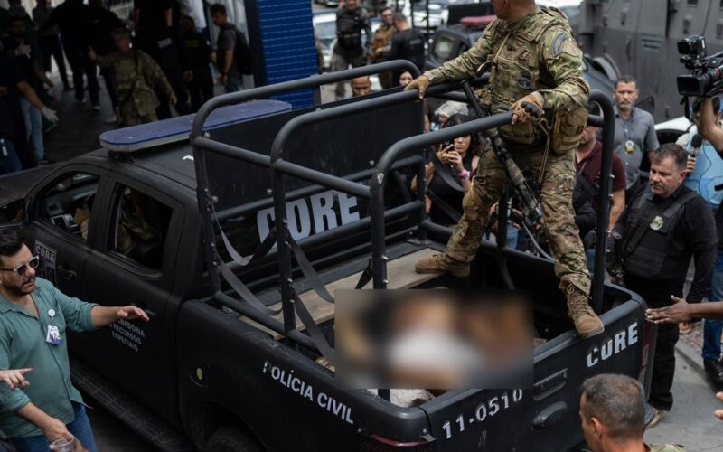 Megaoperação no Rio contra o Comando Vermelho deixa 60 mortos e 81 presos