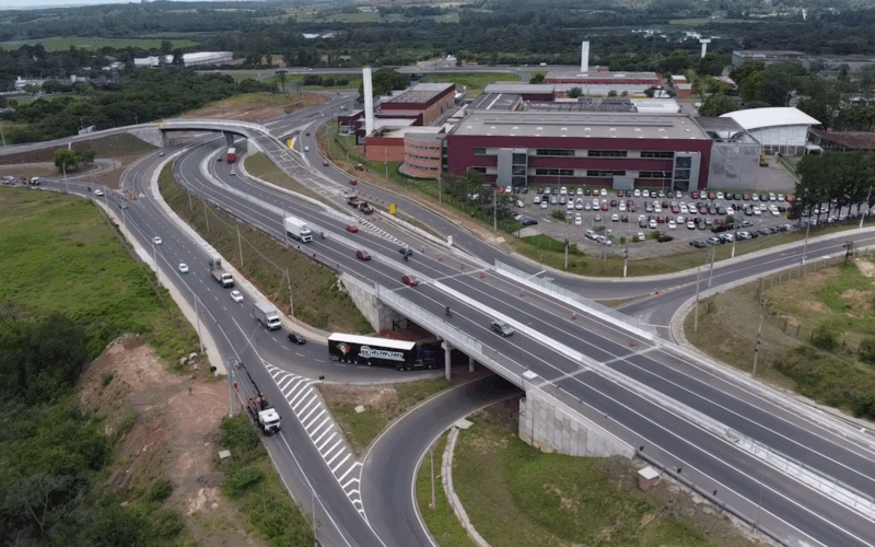 Tráfego liberado no complexo viário da ERS-118 em Gravataí