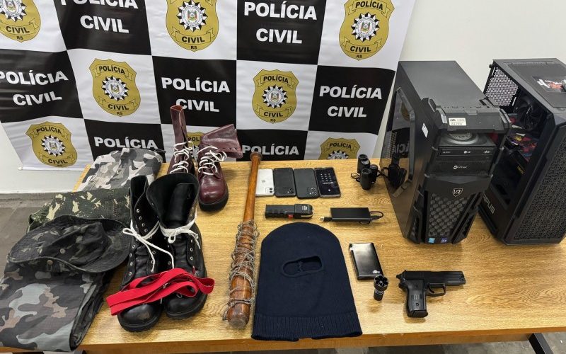 Detenção de Suspeito por Promoção do Neonazismo em Porto Alegre