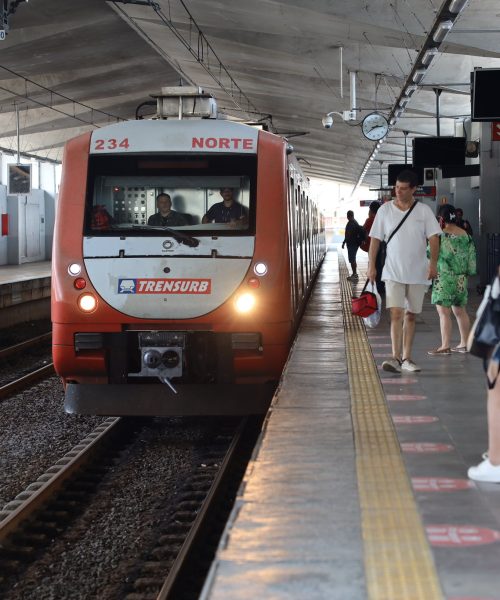 Obras de revitalização impactam funcionamento da Trensurb durante o fim de semana