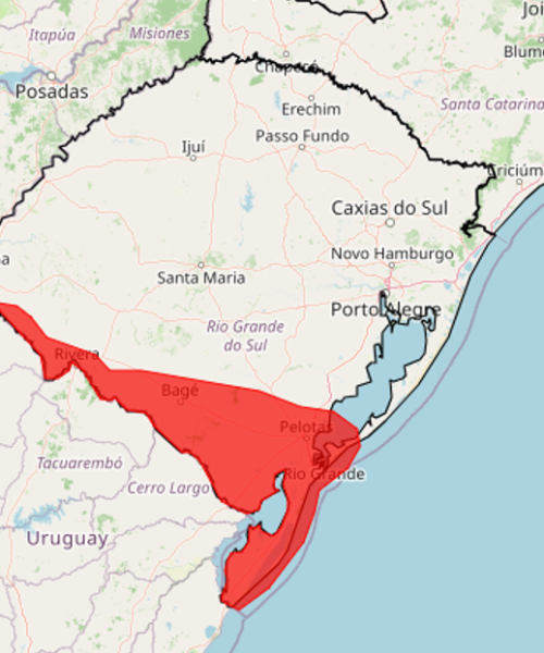 Segunda-feira (17) trará tempestades de até 150mm em algumas regiões do RS, enquanto outras enfrentarão altas temperaturas